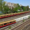 Između postaja Gesundbrunnen i Bornholmerstrasse