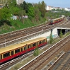 Između postaja Gesundbrunnen i Bornholmerstrasse